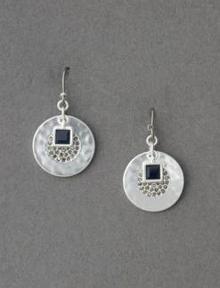 Lucky Brand disc earring silver*WOMEN Jewelry