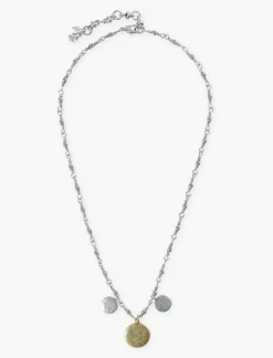 Lucky Brand simple collar necklace two tone*WOMEN Jewelry