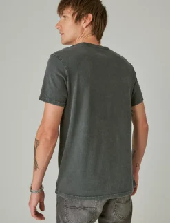 Lucky Brand skull luck it raven*MEN Graphic Tees