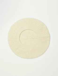 Lucky Brand slouch knit beret open white/natural*WOMEN Hats