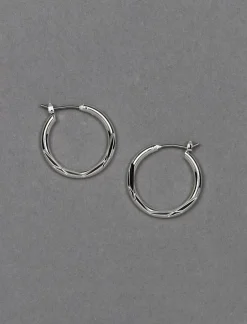 Lucky Brand small twist hoop silver*WOMEN Jewelry