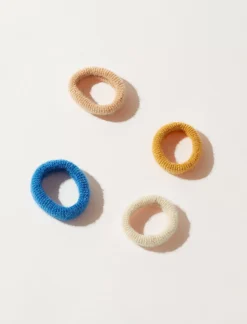 Lucky Brand soft scrunchie set multi*WOMEN Hair Accessories