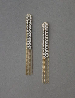 Lucky Brand sparkle drama earring two tone*WOMEN Jewelry