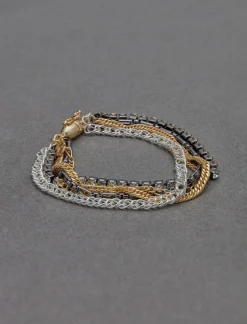 Lucky Brand sparkle layer bracelet two tone*WOMEN Jewelry