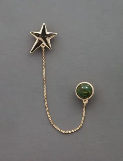 Lucky Brand star chain pin gold*WOMEN Jewelry