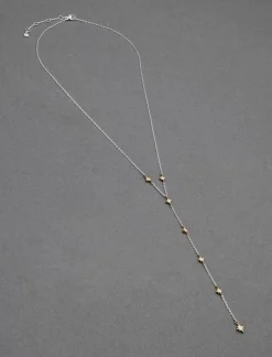 Lucky Brand starburst y necklace two tone*WOMEN Jewelry
