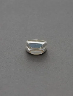 Lucky Brand stone ring set silver*WOMEN Jewelry