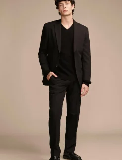 Lucky Brand suit separate 4 way stretch pant black*MEN Suit Separates