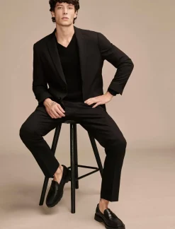 Lucky Brand suit separate 4-way stretch blazer black*MEN Suit Separates