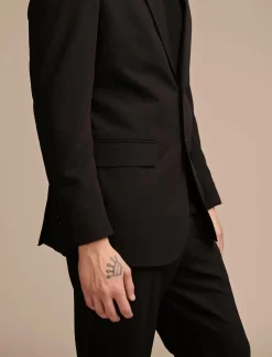 Lucky Brand suit separate 4-way stretch blazer black*MEN Suit Separates