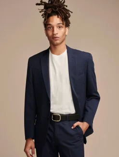 Lucky Brand suit separate 4-way stretch blazer dark blue*MEN Suit Separates