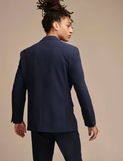 Lucky Brand suit separate 4-way stretch blazer dark blue*MEN Suit Separates