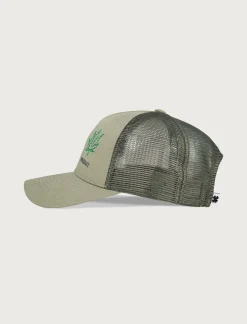 Lucky Brand super lucky trucker hat bright green*MEN Hats