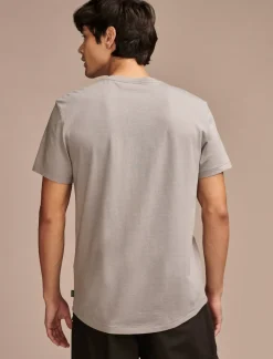 Lucky Brand supima short sleeve crew frost grey*MEN Shirts & Tops