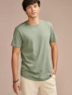 Lucky Brand supima short sleeve crew laurel wreath*MEN Shirts & Tops