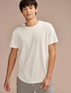 Lucky Brand supima short sleeve crew bright white*MEN Shirts & Tops