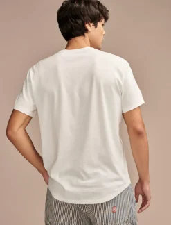 Lucky Brand supima short sleeve crew bright white*MEN Shirts & Tops