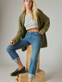 Lucky Brand sweet crop gemini*WOMEN|JEANS Jeans|Straight|Crop