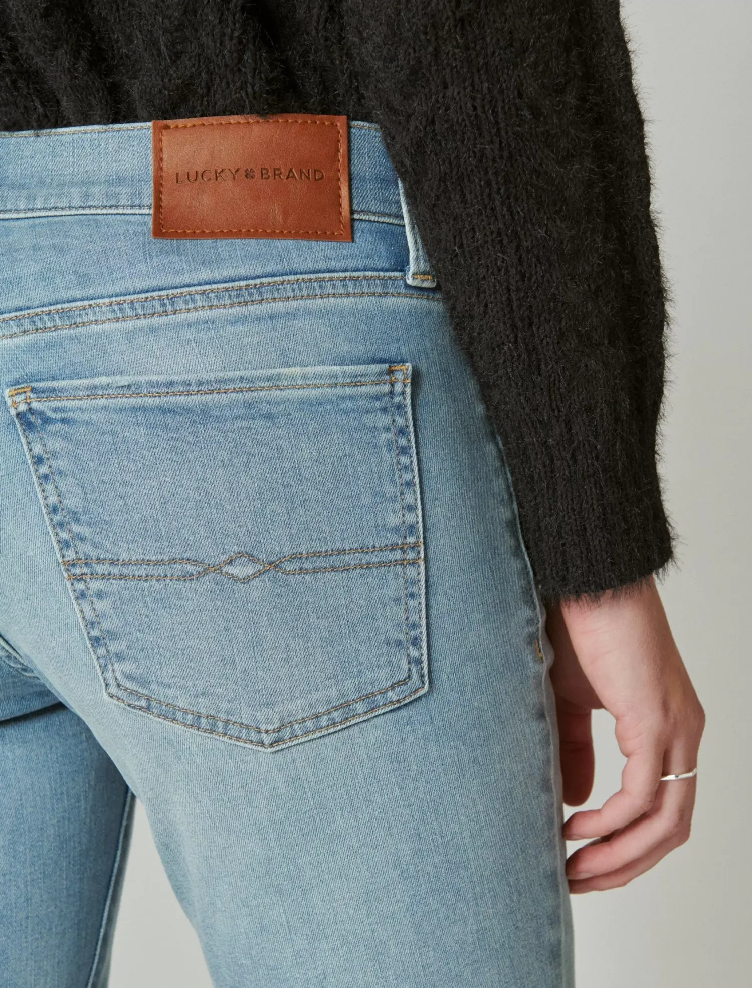 Lucky Brand sweet crop darwin ct*WOMEN|JEANS Jeans|Straight|Crop