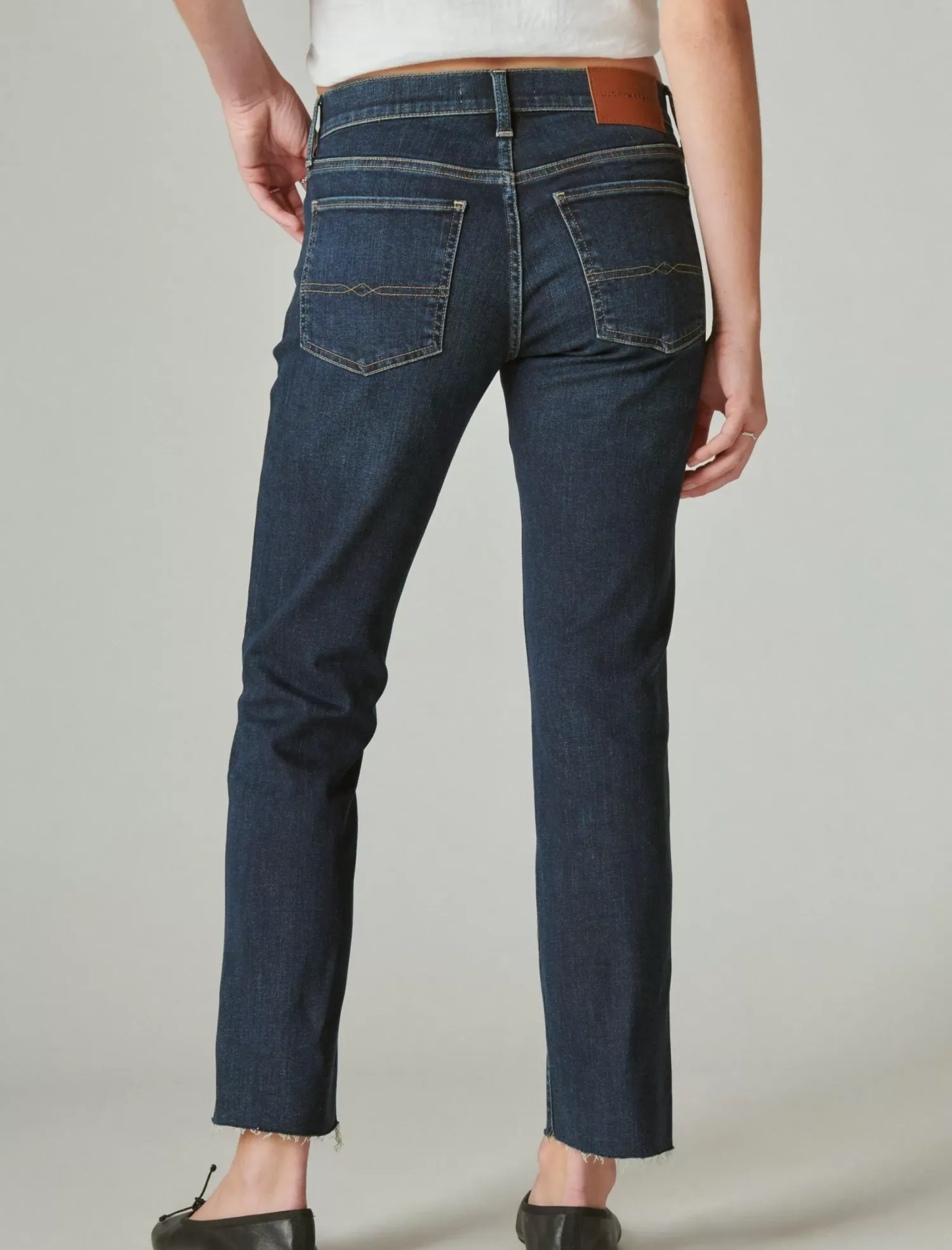 Lucky Brand sweet crop lofi ct*WOMEN|JEANS Jeans|Straight|Crop