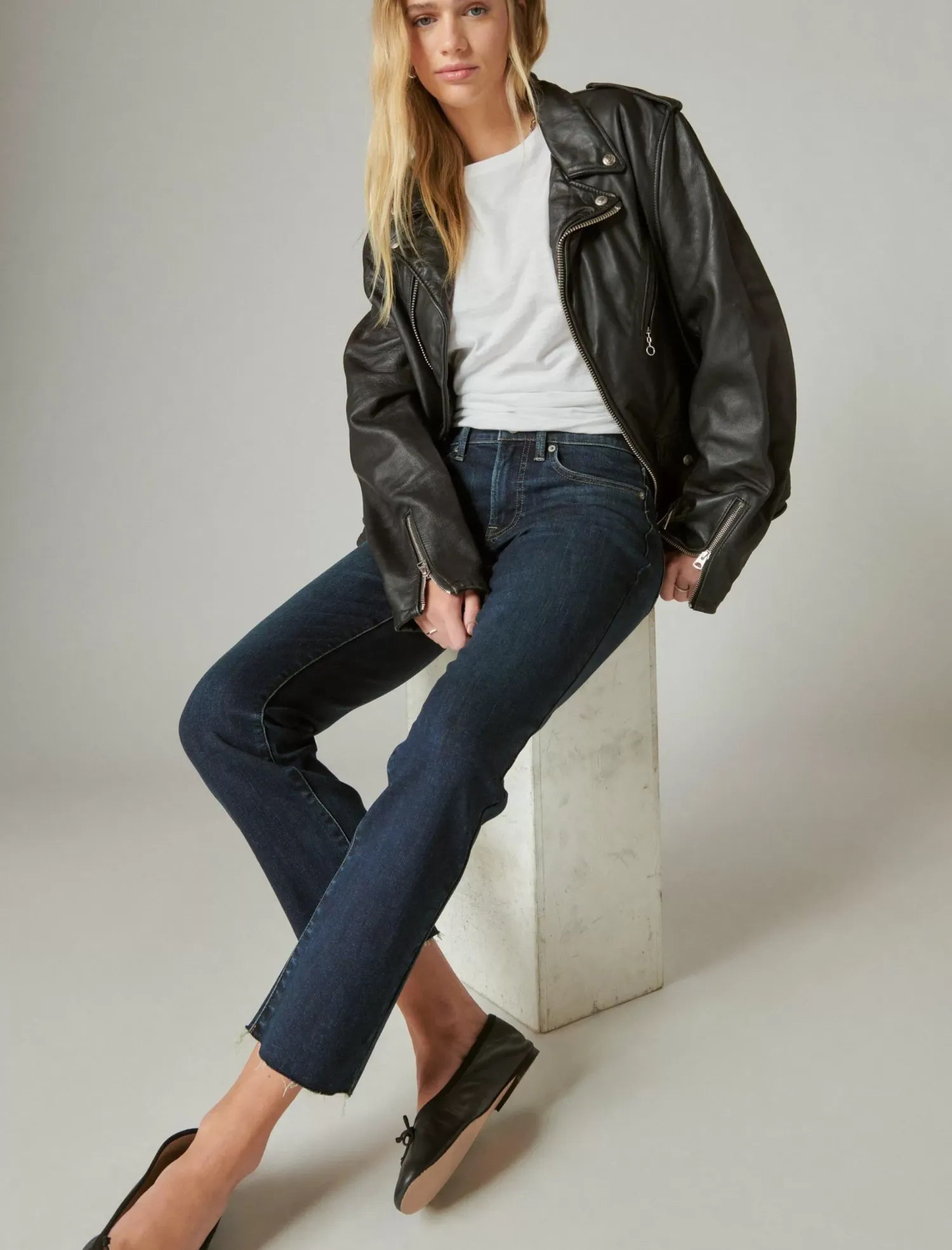 Lucky Brand sweet crop lofi ct*WOMEN|JEANS Jeans|Straight|Crop