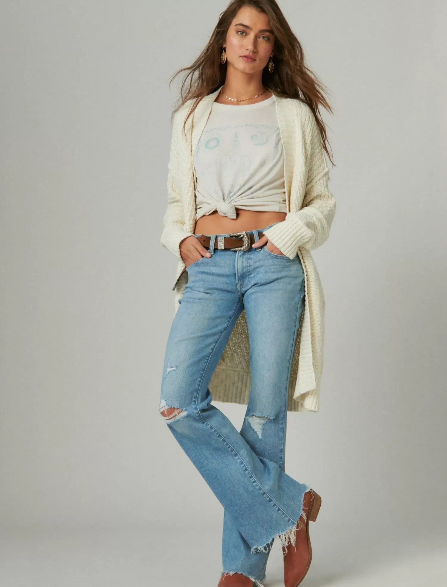 Lucky Brand sweet flare capsize dest*WOMEN|JEANS Jeans|Flare