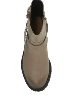 Lucky Brand taini biker boot medium light grey*WOMEN Shoes