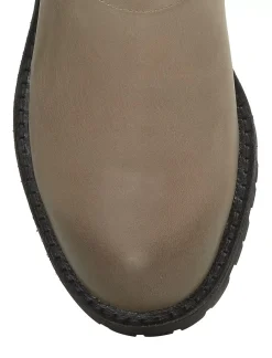 Lucky Brand taini biker boot medium light grey*WOMEN Shoes