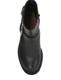 Lucky Brand taini biker boot black*WOMEN Shoes