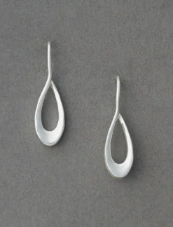 Lucky Brand teardrop threader earring silver*WOMEN Jewelry