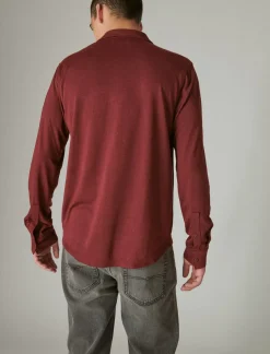 Lucky Brand tencel jersey shirt port royale*MEN Button-Downs