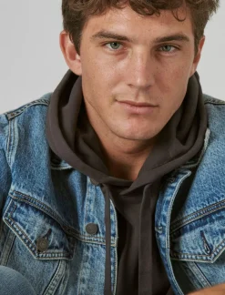 Lucky Brand the denim trucker jacket golden dale*MEN Jackets & Outerwear