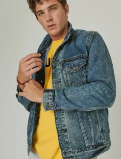 Lucky Brand the trucker jacket yakima ridge*MEN Jackets & Outerwear