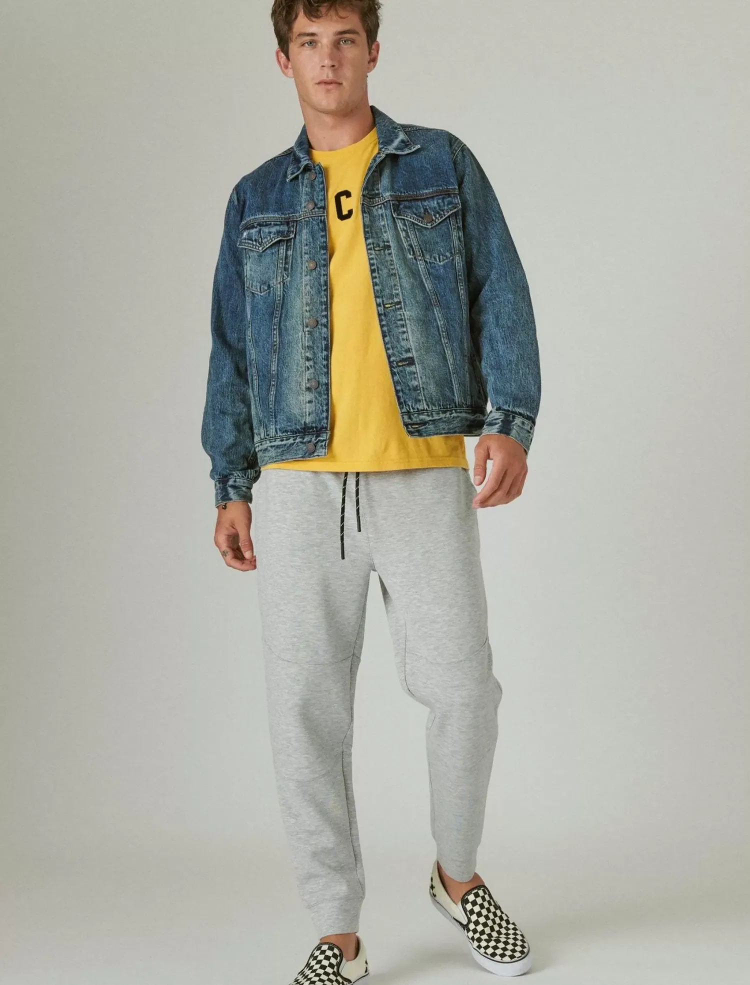 Lucky Brand the trucker jacket yakima ridge*MEN Jackets & Outerwear