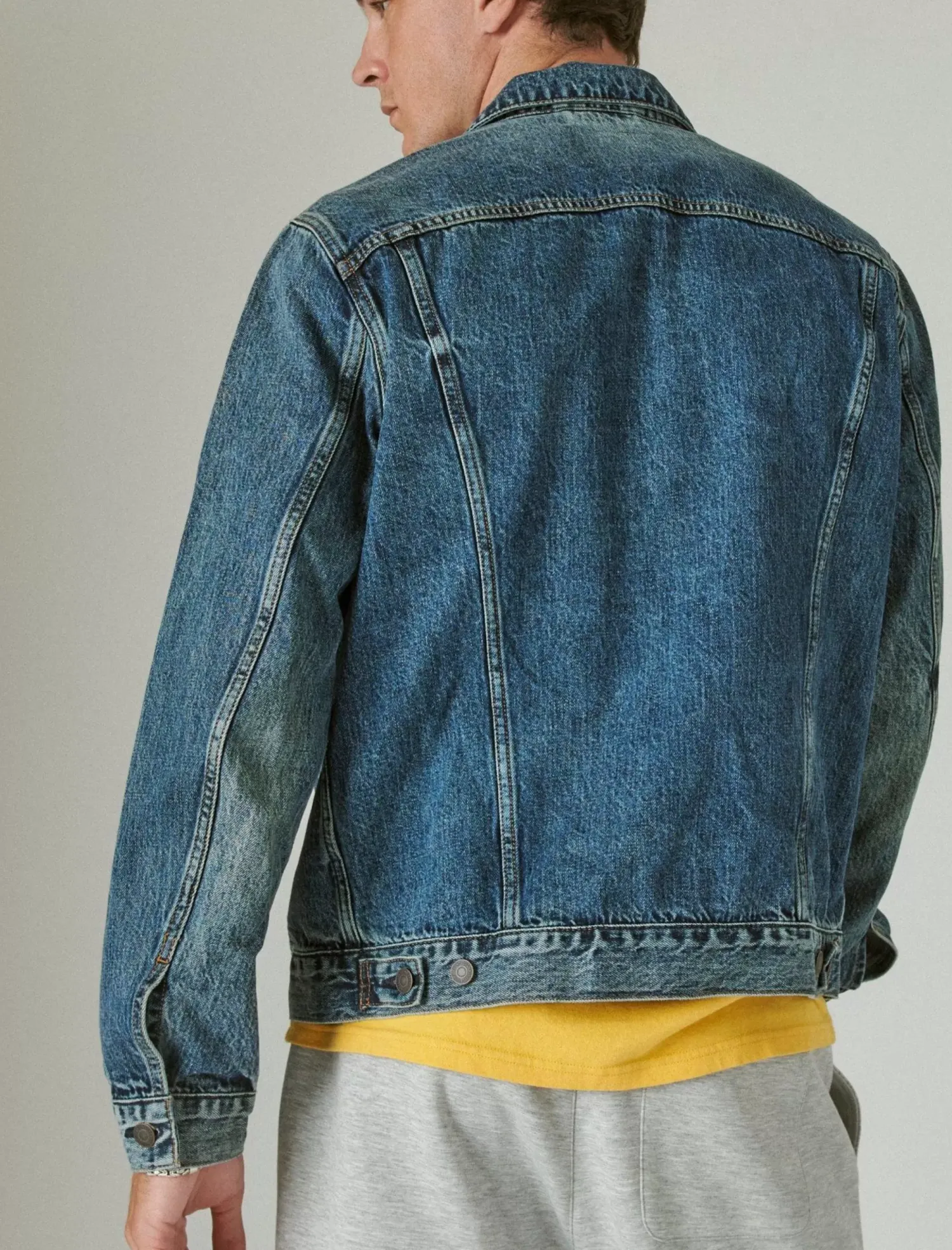 Lucky Brand the trucker jacket yakima ridge*MEN Jackets & Outerwear