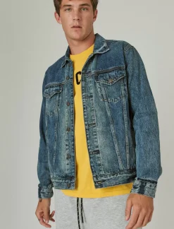 Lucky Brand the trucker jacket yakima ridge*MEN Jackets & Outerwear