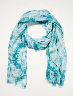 Lucky Brand tie dye scarf dark green*WOMEN Scarves & Bandanas
