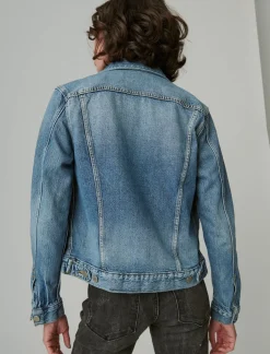 Lucky Brand tomboy denim trucker jacket density*WOMEN Jackets & Outerwear