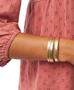 Lucky Brand two tone cuff multi*WOMEN Jewelry