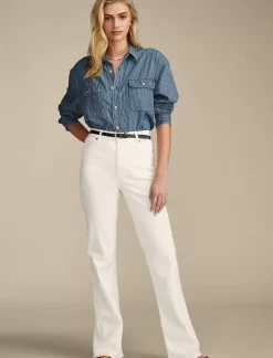 Lucky Brand uni boot bright white*WOMEN|JEANS Jeans|Bootcut