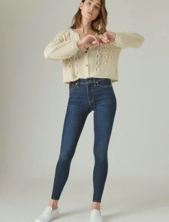Lucky Brand uni fit high rise skinny jean inclusion blue*WOMEN|JEANS Jeans|Skinny