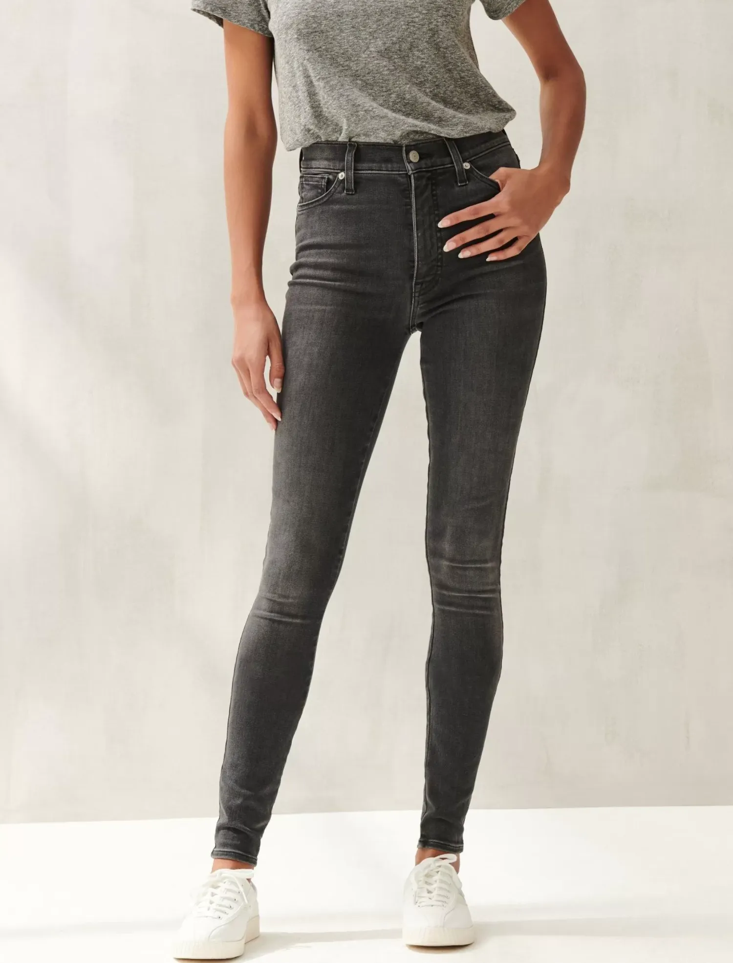 Lucky Brand uni fit high rise skinny jean global grey*WOMEN|JEANS Jeans|Skinny
