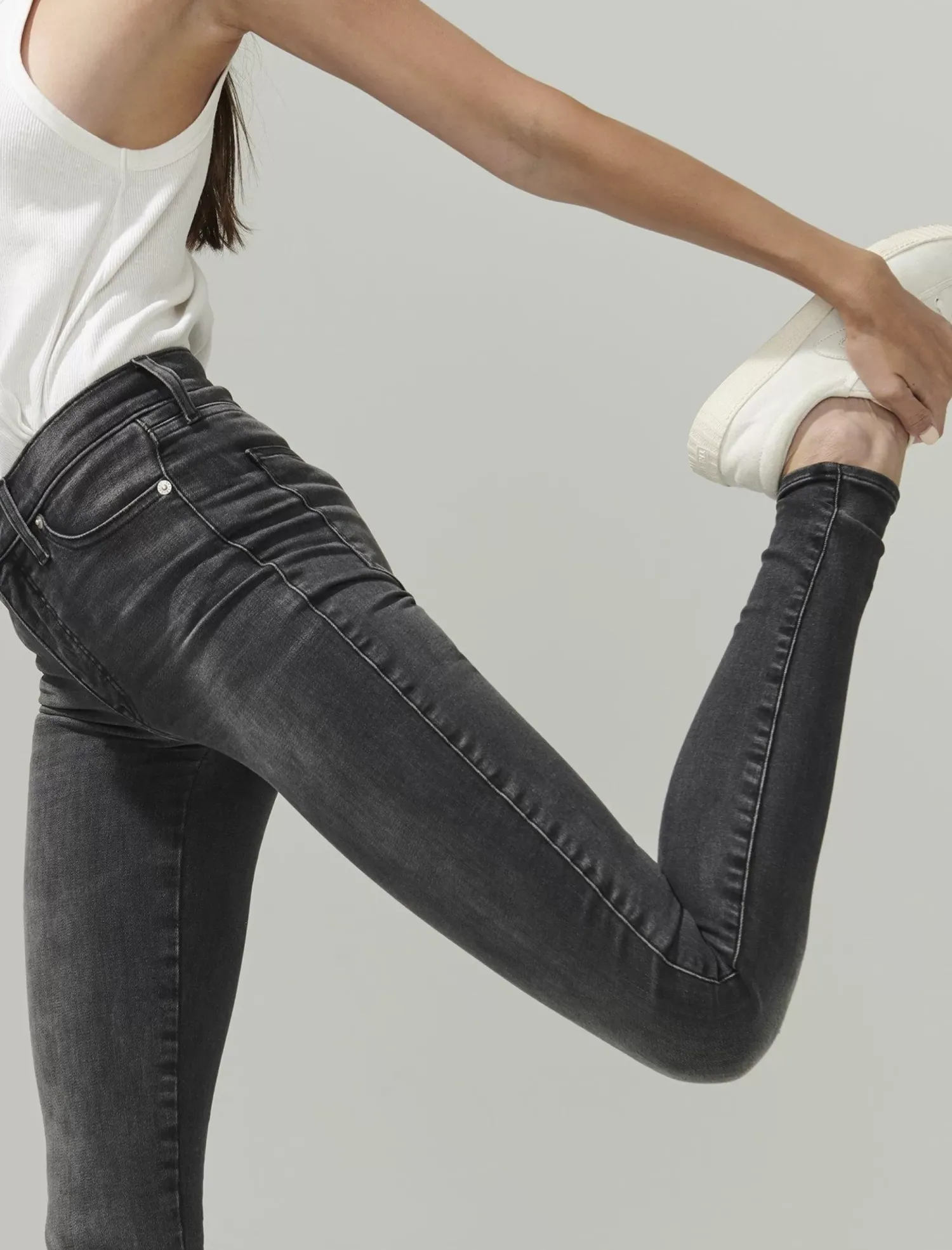 Lucky Brand uni fit high rise skinny jean global grey*WOMEN|JEANS Jeans|Skinny