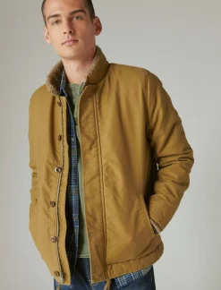 Lucky Brand us navy deck jacket gothic olive*MEN Jackets & Outerwear