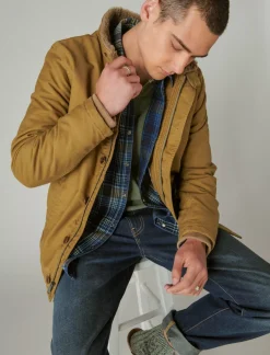Lucky Brand us navy deck jacket gothic olive*MEN Jackets & Outerwear