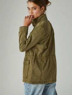 Lucky Brand utility jacket olive night*WOMEN Jackets & Outerwear