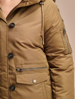 Lucky Brand utility parka jacket light olive*WOMEN Jackets & Outerwear