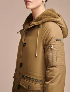 Lucky Brand utility parka jacket light olive*WOMEN Jackets & Outerwear