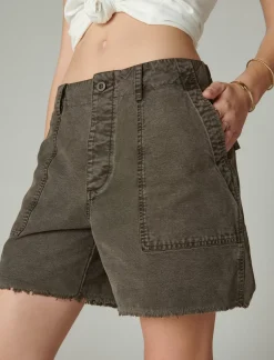 Lucky Brand utility pocket short raven*WOMEN Shorts