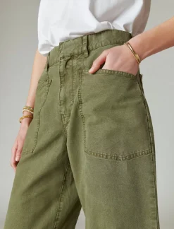 Lucky Brand utility wide leg pant four leaf clover*WOMEN Pants